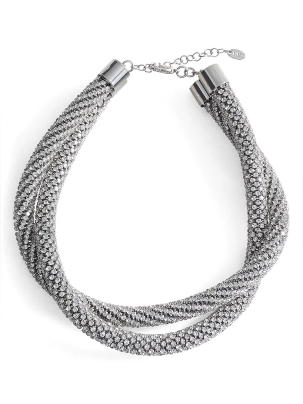 Mango Double Crystal Rope Necklace